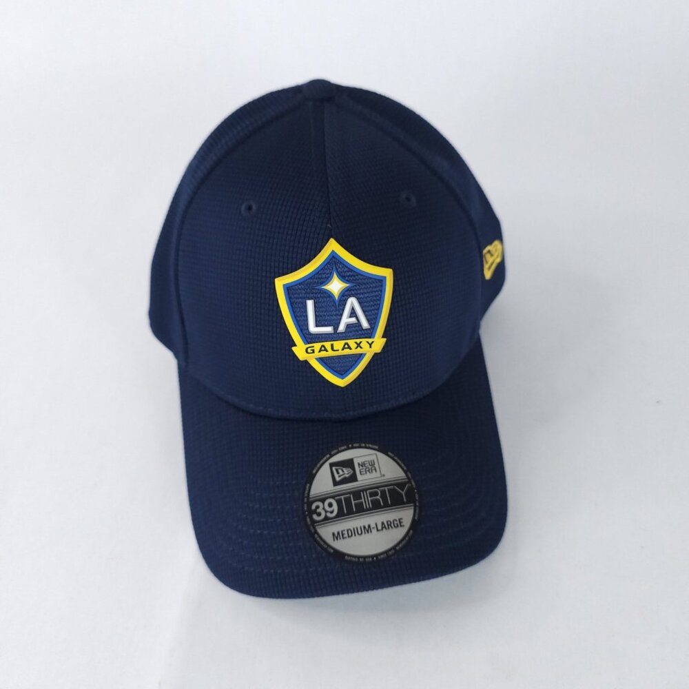 LA Galaxy Hat Cap Fitted Mens Large MLS Soccer New Era Major League USA